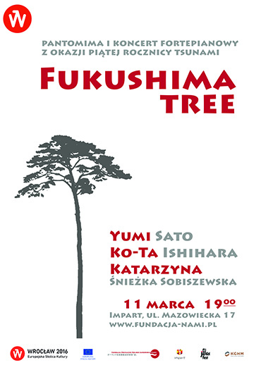 Fukushima tree - plakat